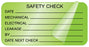Medical Labels - Electrical Equipment Safety Label, 2" x 1"