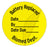 Medical Labels - Battery Replaced Label,1" dia