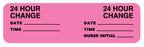 Medical Labels - Tubing Change Label, 3" x 7/8"
