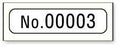 Medical Labels - Consecutive Number Label Set, 1" x 1/4"