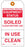 Medical Labels - Equipment Clean Status Tag, 6-1/4" x 3-1/8