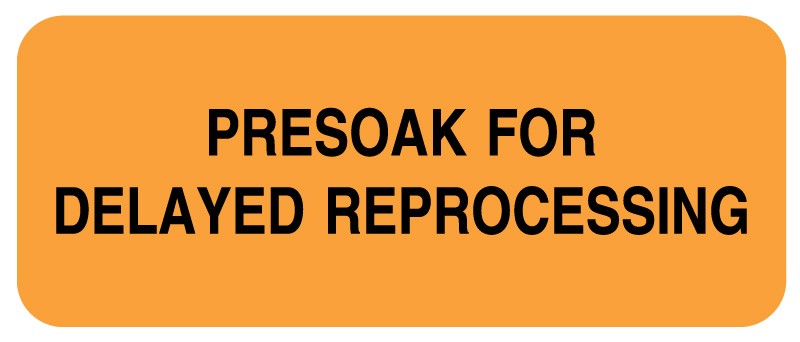 Medical Labels - Endoscope Reprocessing, 2-1/4" x 7/8"