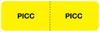 Medical Labels - PICC I.V. Line Identification Label, 3" x 7/8"