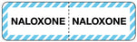 Medical Labels - NALOXONE I.V. Line Identification Label, 3" x 7/8"