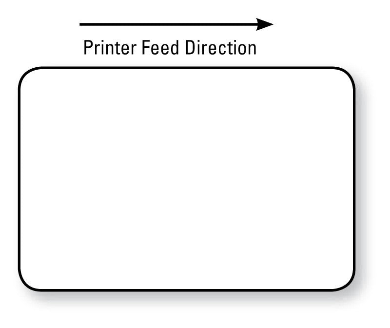 Medical Labels - Zebra Compatible Direct Thermal Label, 1" Core, 3" x 2"
