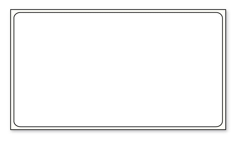 Medical Labels - Direct Thermal Printer Label, 3" Core, 2-1/2" X 1-1/2"