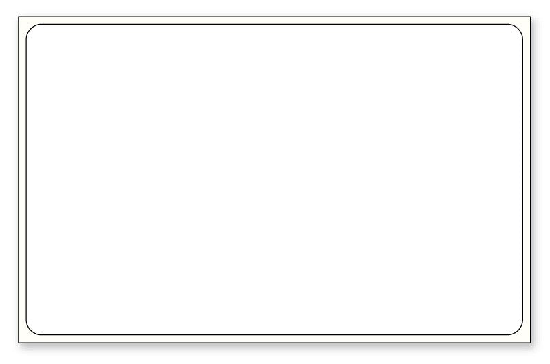 Medical Labels - Direct Thermal Printer Label, 3" Core, 4" x 2-1/2"