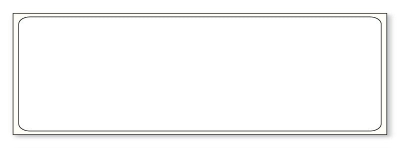 Medical Labels - Direct Thermal Printer Label, 1" Core, 4" x 1-1/4"