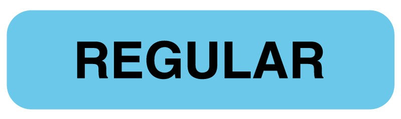 Medical Labels - REGULAR Nutrition Label, 1-1/4" x 5/16"