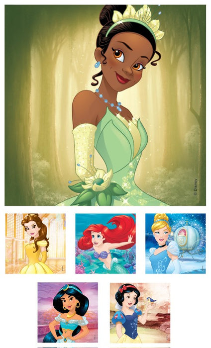 Medical Labels - DISNEY PRINCESS, Kids' Sticker, 2-1/2" x 2-1/2"