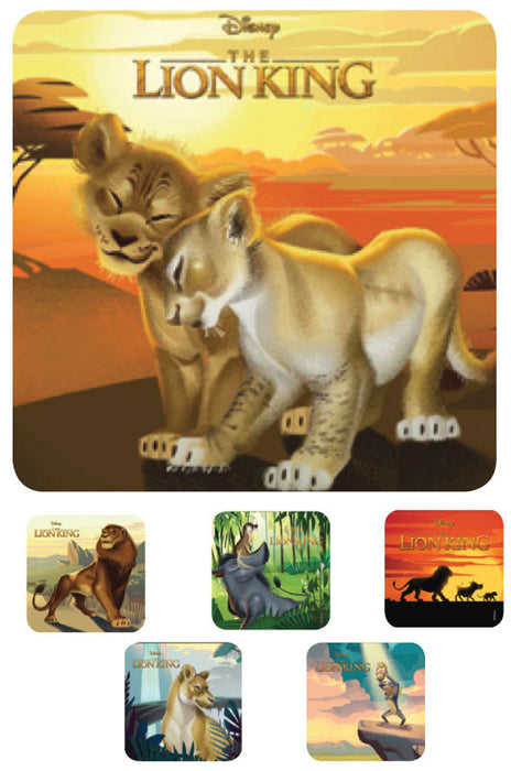 Medical Labels - LION KING, Kids' Sticker, 2-1/2" x 2-1/2"