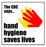 Medical Labels - Hand Hygiene Labels, 6" x 6"