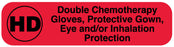 Medical Labels - HD Full PPE, 2" x 1/2"