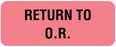 Medical Labels - Equipment Identification Label, 2-1/4" x 7/8"