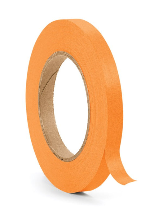 Medical Labels - Orange Colored Paper Tape, 2160" x 3/4"