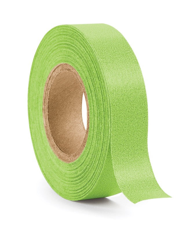 Medical Labels - Chartreuse Colored Paper Tape, 1/2" x 500"