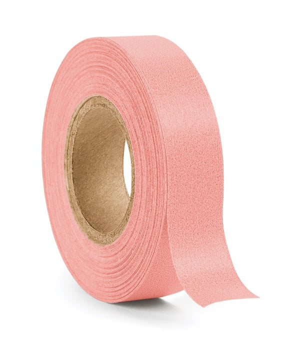 Medical Labels - Salmon Colored Paper Tape, 1/2" x 500"