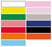 Medical Labels - Colored Paper Tape, 500" x 1/2"