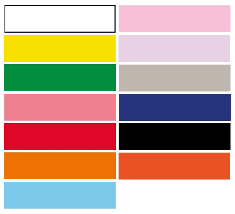 Medical Labels - Colored Paper Tape, 500" x 1/2"