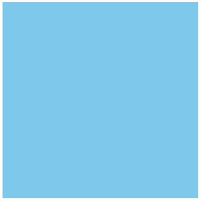 Medical Labels - Blue Colored Paper Tape, 500" x 3/4"