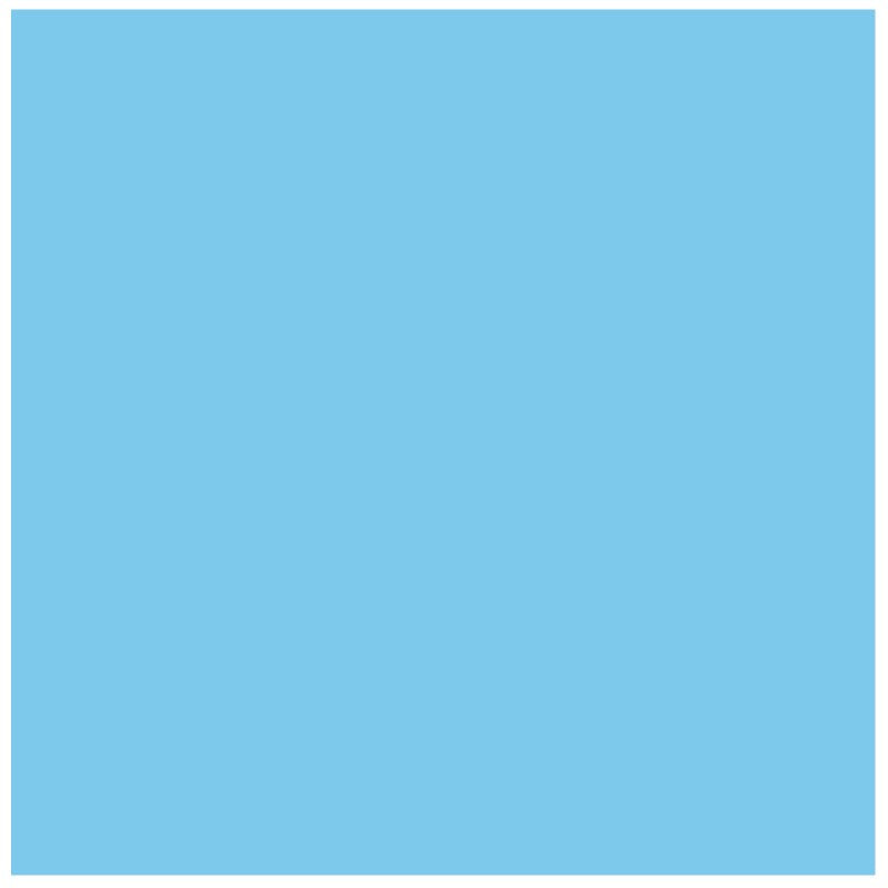 Medical Labels - Blue Colored Paper Tape, 500" x 3/4"