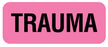 Medical Labels - TRAUMA Label, 2-1/4" x 7/8"