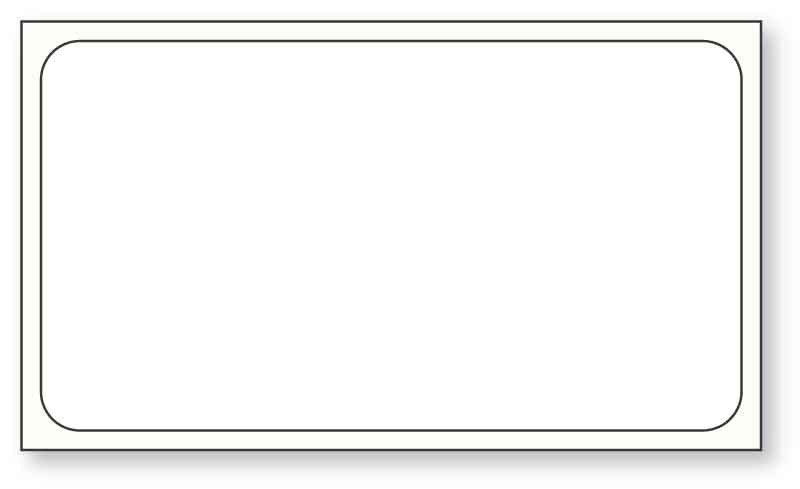 Medical Labels - Thermal Transfer Printer Label, 3" Core, 2-1/2" x 1-1/2"