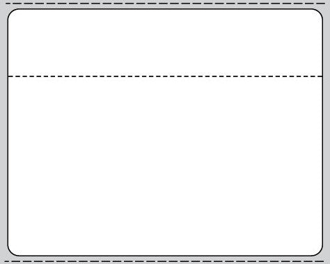 Medical Labels - Direct Thermal Label, 3" Core, 3-1/2" x 2-3/4"