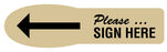 Medical Labels - Extra Large UniFlag, 2-1/4" x 5/8"