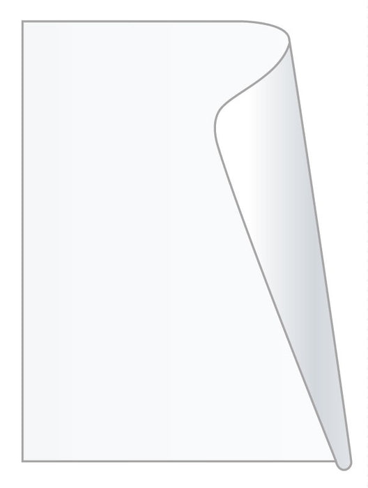 Medical Labels - Unishield Clear Label Protector, 2-3/8" x 1-3/4"