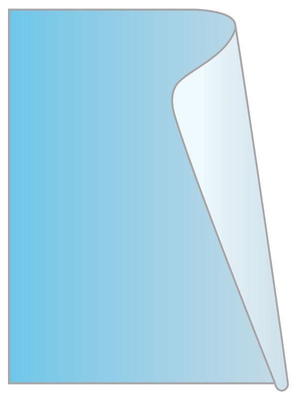 Medical Labels - Colored Unishield Label Protector, 2-1/2" x 1-1/2"