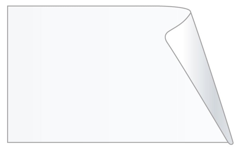 Medical Labels - Unishield Clear Label Protector, 2-5/8" x 4"