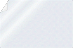 Medical Labels - Unishield Clear Label Protector, 5-1/4" x 8"