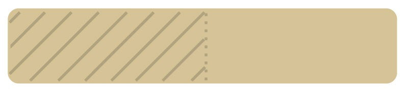 Medical Labels - UniFlag30, 1" x 3/16"