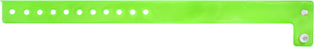 Medical Labels - Green Blank Vinyl Edgeglow Wristband, 10-1/8" X 3/4"