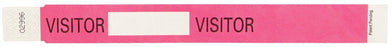 Medical Labels - Tyvek Visitor Wristband, 10" x 1"