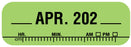 Medical Labels - X-Ray Date Label Apr 202__, 1-1/2" x 1/2"