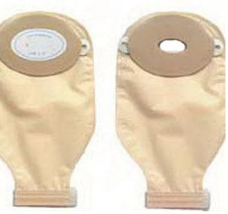 Nu-Flex Nu-Comfort - Ostomy Pouch Two-Piece System 11 Inch Length Drainable Deep Convex, Trim to Fit - 40-7534-DC