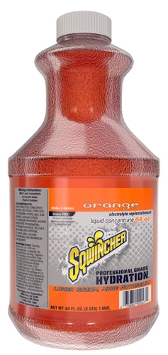 Sqwincher - Electrolyte Replenishment Drink Mix Orange Flavor 64 oz. - 159030324