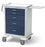 Waterloo Industries - Isolation Cart Steel Light Gray Exterior, Dark Blue Drawer Drawer Height: Four 3 Inch Drawer, Two 6 Inch Drawer, One 9 Inch Drawer - UTGKU-333369-VIL