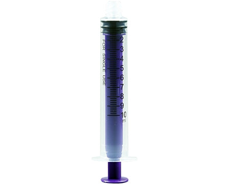Vesco Medical Vesco Enteral Feeding / Irrigation Syringe 10 mL Individual Pack Enfit Tip Without Safety - VED-610