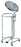 Lakeside Manufacturing - Hamper Stand Round Opening Foot Pedal Self-Closing Lid - 4515