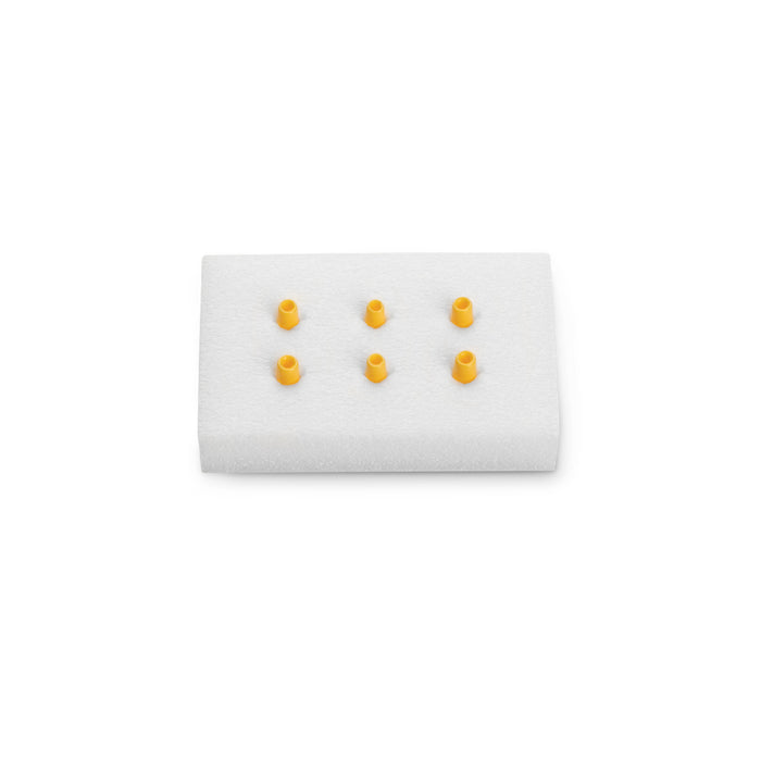Key Surgical Suture Booties (.062" x .437"), Yellow - VB-1315-3