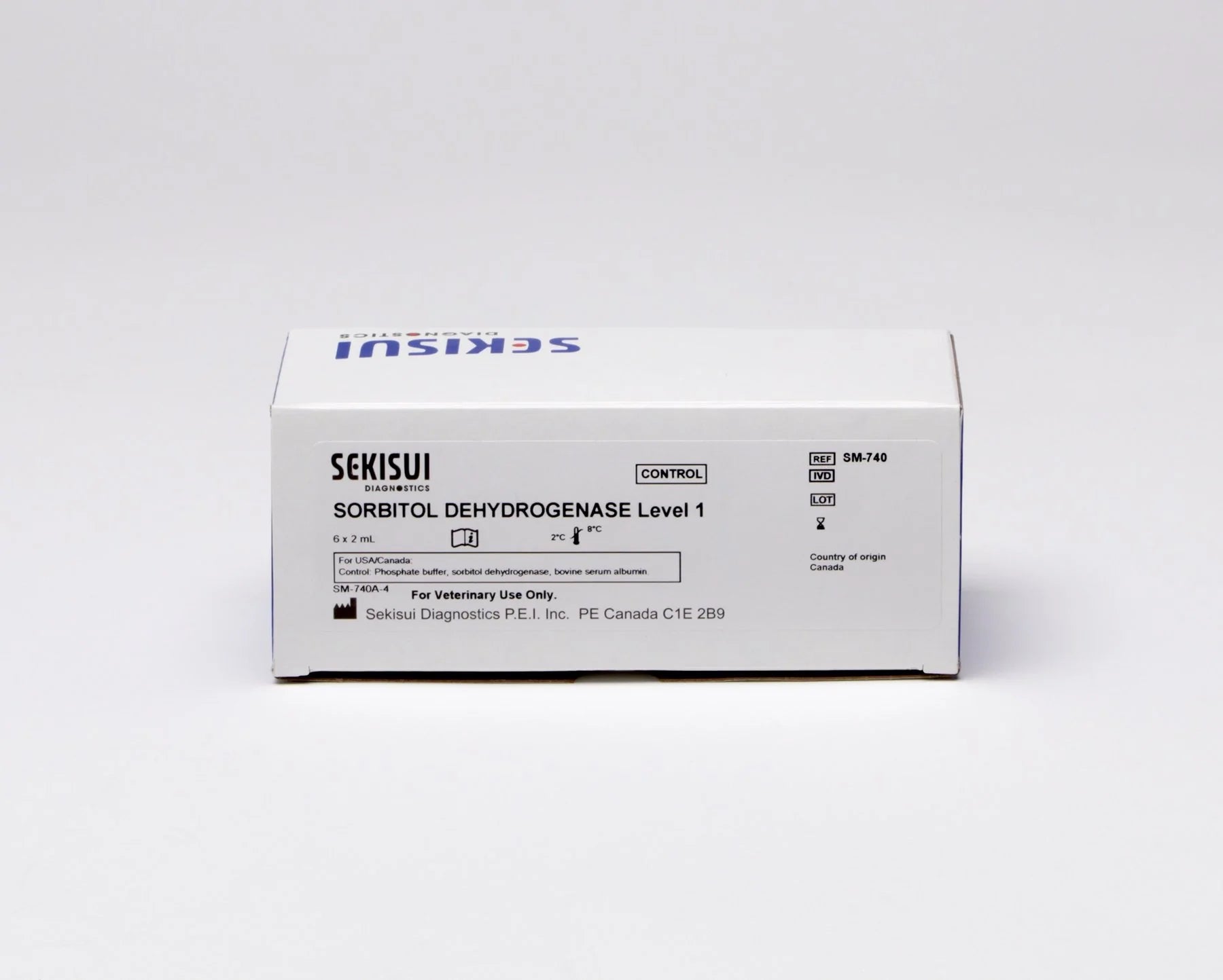 Sekisui Diagnostics - Control Sorbitol Dehydrogenase Level 2 6 X 2 mL - SM-741
