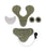 Therapy Collar Replacement Pad Set