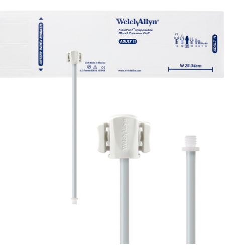 Welch Allyn Cuff, Vinyl Adult, 1-Tube, SC - VINYL-11-1SC