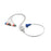 Welch Allyn 7 Lead Patient Cable, Aha, Holter Recorder 300 & 1200 - 704549