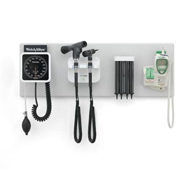 Welch Allyn Green Series Integrated Wall System with SureTemp - 77781-MX