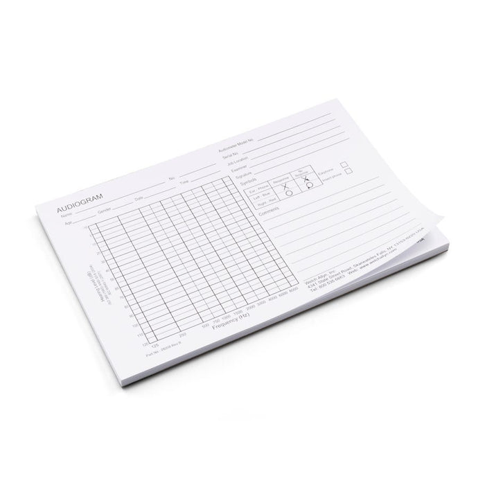 Welch Allyn AM282 Audiogram forms, Quantity 50 - 28208