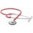 Welch Allyn Arden Bowles Stethoscope, Single Head - Red - ARDEN-S1RD